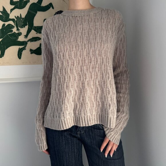 Inhabit Textured Open Back Sweater, size XS - Picture 7 of 10